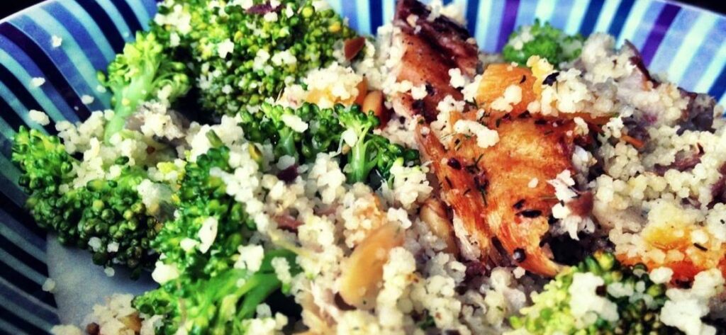 Taboulé au maquereau