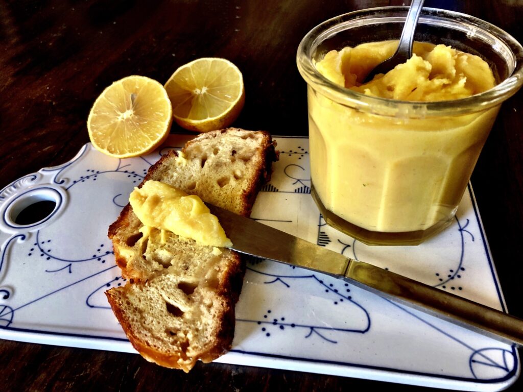 Du lemon curd maison